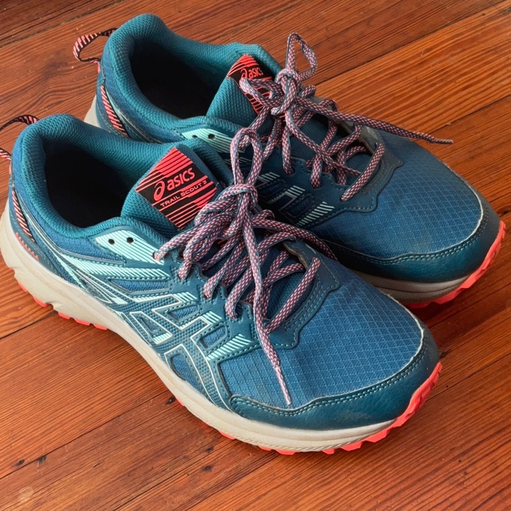 ASICS blue athletic shoes - Picture 15 of 15